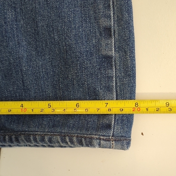 Peter Millar Selvedge Blue Straight Jeans Classic Fit - Picture 7 of 8